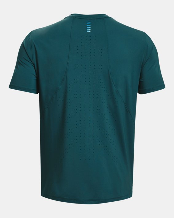 Men's UA Iso-Chill Run Laser T-Shirt, Green, pdpMainDesktop image number 6